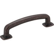 96 mm Center-to-Center Distressed Oil Rubbed Bronze Belcastel 1 Cabinet Pull - MO6373DMAC