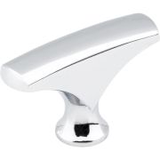 1-5/8" Overall Length Polished Chrome Aiden Cabinet "T" Knob - 993PC