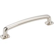128 mm Center-to-Center Polished Nickel Belcastel 1 Cabinet Pull - MO6373-128NI