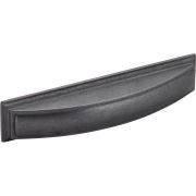 128 mm Center-to-Center Gun Metal Square Annadale Cabinet Cup Pull - 436-128DACM