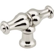 2-1/4" Polished Nickel Bella Cabinet "T" Knob - 818L-NI