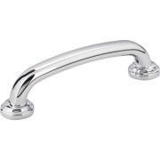 96 mm Center-to-Center Polished Chrome Bremen 1 Cabinet Pull - 527PC