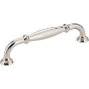 128 mm Center-to-Center Polished Nickel Tiffany Cabinet Pull - 658-128NI