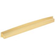 305 mm Center Brushed Gold Square-to-Center Square Renzo Cabinet Cup Pull - 141-305BG