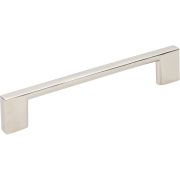 128 mm Center-to-Center Polished Nickel Square Sutton Cabinet Bar Pull - 635-128NI