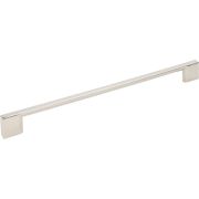 256 mm Center-to-Center Polished Nickel Square Sutton Cabinet Bar Pull - 635-256NI