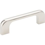3" Center-to-Center Polished Nickel Alvar Cabinet Pull - 264-3NI