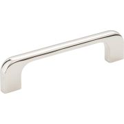 96 mm Center-to-Center Polished Nickel Alvar Cabinet Pull - 264-96NI