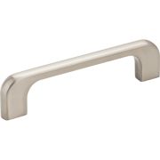 96 mm Center-to-Center Satin Nickel Alvar Cabinet Pull - 264-96SN