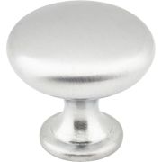 1-3/16" Diameter Brushed Chrome Madison Cabinet Mushroom Knob - 3910-BC