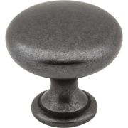 1-3/16" Diameter Gun Metal Madison Cabinet Mushroom Knob - 3910-DACM
