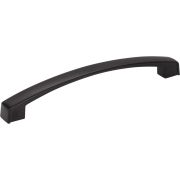 160 mm Center-to-Center Matte Black Merrick Cabinet Pull - 549-160MB