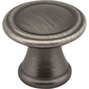 1-3/16" Diameter Brushed Pewter Chesapeake Cabinet Knob - Z110-BNBDL