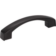 96 mm Center-to-Center Matte Black Merrick Cabinet Pull - 549-96MB