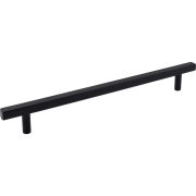 12" Center-to-Center Matte Black Square Dominique Appliance Handle - 845-12MB