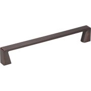 160 mm Center-to-Center Brushed Oil Rubbed Bronze Square Boswell Cabinet Pull - 177-160DBAC