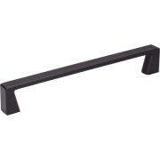 160 mm Center-to-Center Matte Black Square Boswell Cabinet Pull - 177-160MB