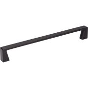 192 mm Center-to-Center Matte Black Square Boswell Cabinet Pull - 177-192MB