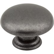 1-3/16" Diameter Gun Metal Gatsby Cabinet Mushroom Knob - 3950-DACM