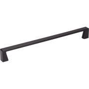 224 mm Center-to-Center Matte Black Square Boswell Cabinet Pull - 177-224MB