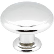 1-3/16" Diameter Polished Chrome Gatsby Cabinet Mushroom Knob - 3940-PC