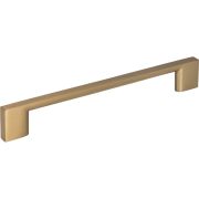 160 mm Center-to-Center Satin Bronze Square Sutton Cabinet Bar Pull - 635-160SBZ