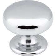1-1/4" Diameter Polished Chrome Florence Cabinet Mushroom Knob - 2980PC