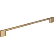 256 mm Center-to-Center Satin Bronze Square Sutton Cabinet Bar Pull - 635-256SBZ