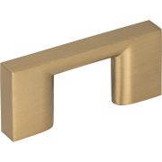 32 mm Center-to-Center Satin Bronze Square Sutton Cabinet Bar Pull - 635-32SBZ