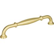 160 mm Center-to-Center Brushed Gold Tiffany Cabinet Pull - 658-160BG