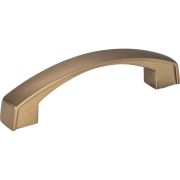 96 mm Center-to-Center Satin Bronze Merrick Cabinet Pull - 549-96SBZ