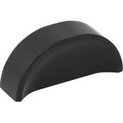32 mm Center-to-Center Matte Black Elara Cabinet Pinch Pull - 484-32MB