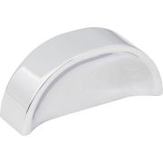 32 mm Center-to-Center Polished Chrome Elara Cabinet Pinch Pull - 484-32PC