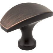 1-1/2" Overall Length Brushed Oil Rubbed Bronze Cosgrove Cabinet "T" Knob - 382DBAC