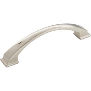 128 mm Center-to-Center Polished Nickel Arched Roman Cabinet Pull - 944-128NI