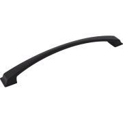 12" Center-to-Center Matte Black Arched Roman Appliance Handle - 944-12MB