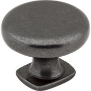 1-3/8" Diameter Gun Metal Belcastel 1 Cabinet Knob - MO6303DACM