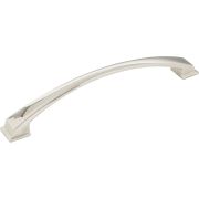192 mm Center-to-Center Polished Nickel Arched Roman Cabinet Pull - 944-192NI