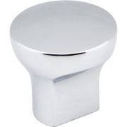 1" Diameter Polished Chrome Round Brenton Cabinet Knob - 239PC