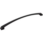 305 mm Center-to-Center Matte Black Arched Roman Cabinet Pull - 944-305MB