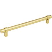 192 mm Center-to-Center Brushed Gold Key Grande Cabinet Bar Pull - 5192BG