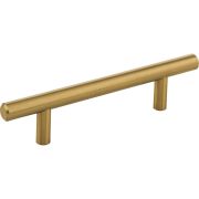96 mm Center-to-Center Satin Bronze Naples Cabinet Bar Pull - 156SBZ