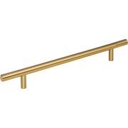 192 mm Center-to-Center Satin Bronze Naples Cabinet Bar Pull - 272SBZ
