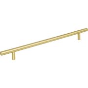 256 mm Center-to-Center Brushed Gold Naples Cabinet Bar Pull - 336BG