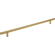 319 mm Center-to-Center Satin Bronze Naples Cabinet Bar Pull - 399SBZ