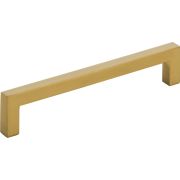 128 mm Center-to-Center Satin Bronze Square Stanton Cabinet Bar Pull - 625-128SBZ
