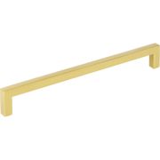 192 mm Center-to-Center Brushed Gold Square Stanton Cabinet Bar Pull - 625-192BG
