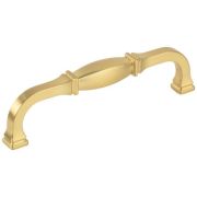 128 mm Center-to-Center Brushed Gold Audrey Cabinet Pull - 278-128BG