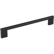 224 mm Center-to-Center Matte Black Knox Cabinet Bar Pull - 645-224MB
