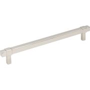 192 mm Center-to-Center Polished Nickel Square Zane Cabinet Pull - 293-192NI